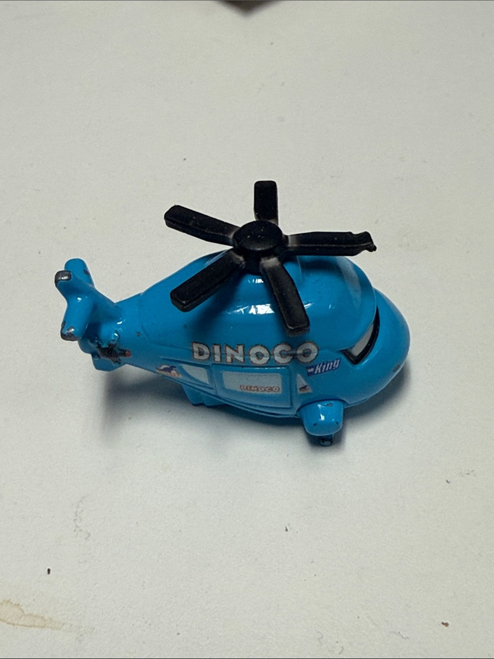 Disney Pixar cars mini racers Rotor turbosky helicopter dinoco - Picture 4 of 6